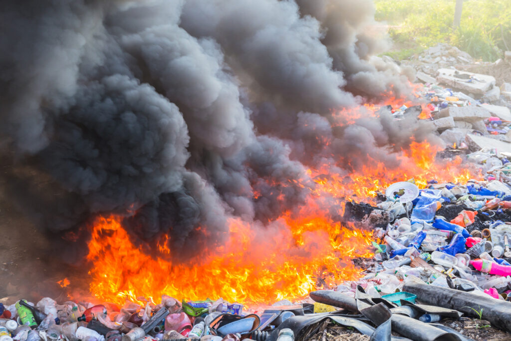 Burning Rubbish